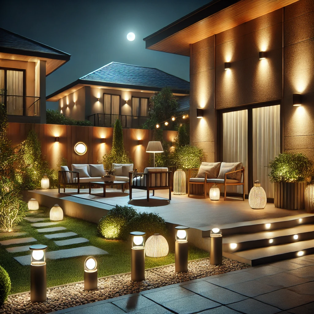 How to choose the right outdoor lighting scheme for you