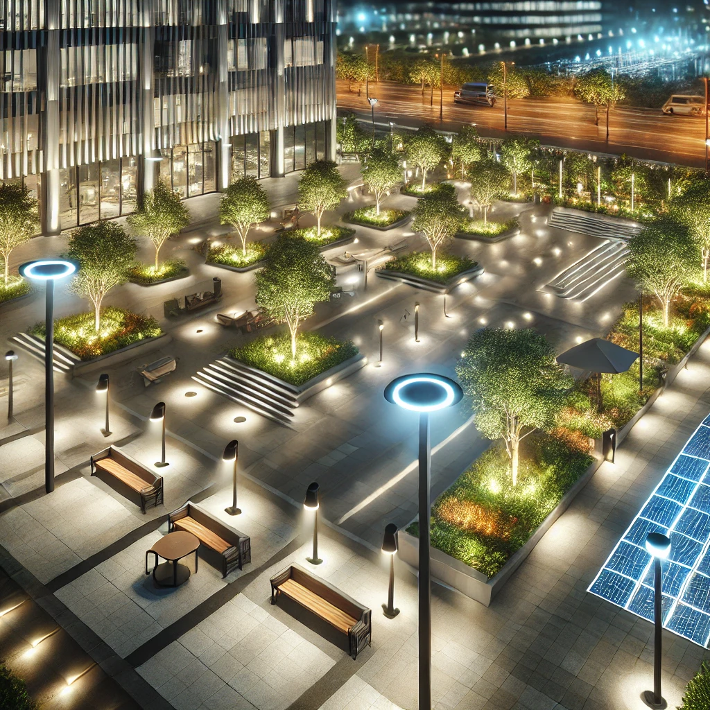 Lighting design and planning of public areas