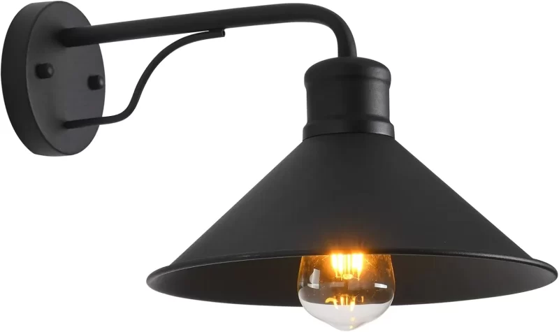 B10004P Outdoor Wall Lights Wall Mount for House, Front Porch Outdoor Wall Light Fixtures Wall Mount, Farmhouse Outdoor Wall Sconce, Classic Barn Lights Outdoor