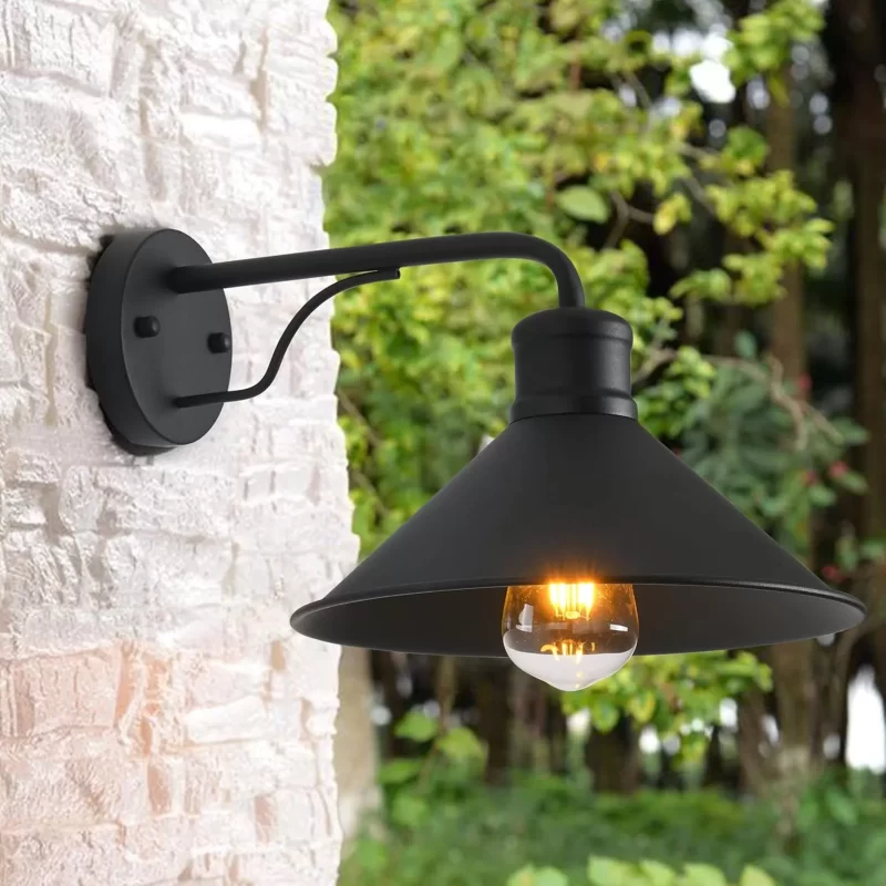 B10004P Outdoor Wall Lights Wall Mount for House, Front Porch Outdoor Wall Light Fixtures Wall Mount, Farmhouse Outdoor Wall Sconce, Classic Barn Lights Outdoor - Image 3