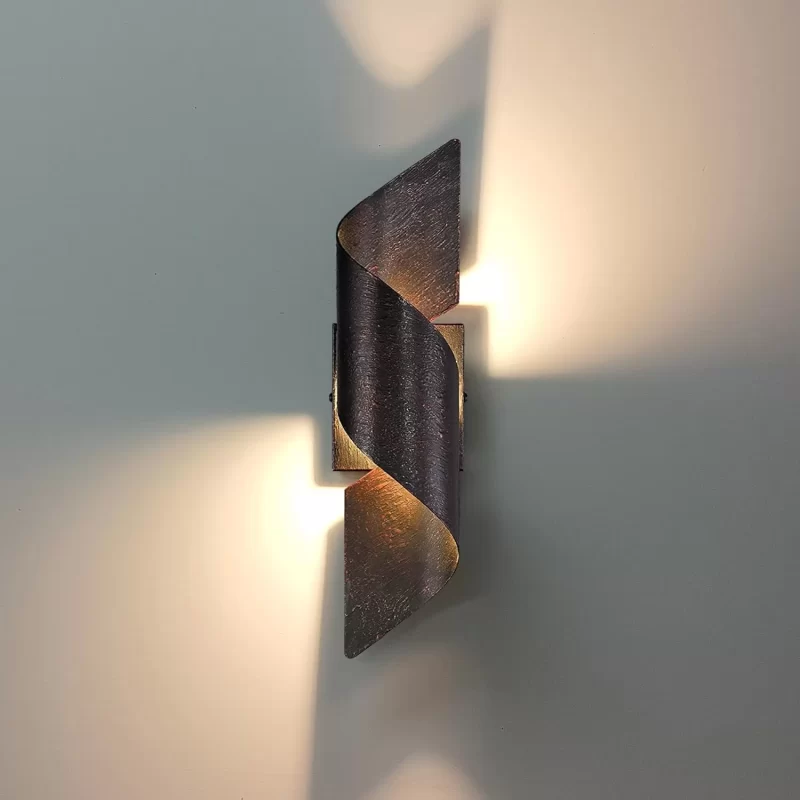B04015L LED Up Down Wall Light, Porch Light, Exterior LED Wall Mounted Light, Modern Outdoor Wall Sconce, Light Fixture for Indoor and Outdoor - Image 5