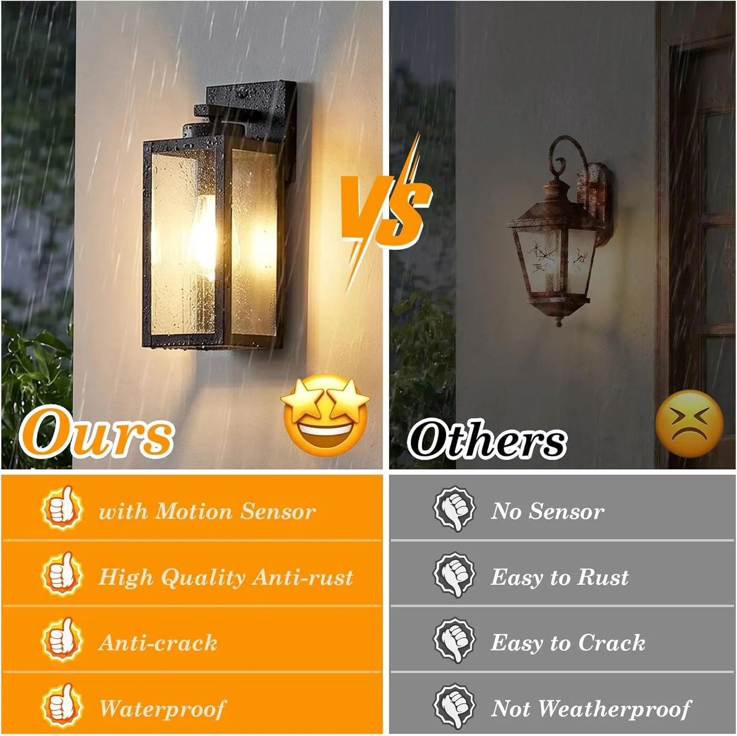 B04013CPG Wall Light Fixtures wall Lights Outdoor - Image 5