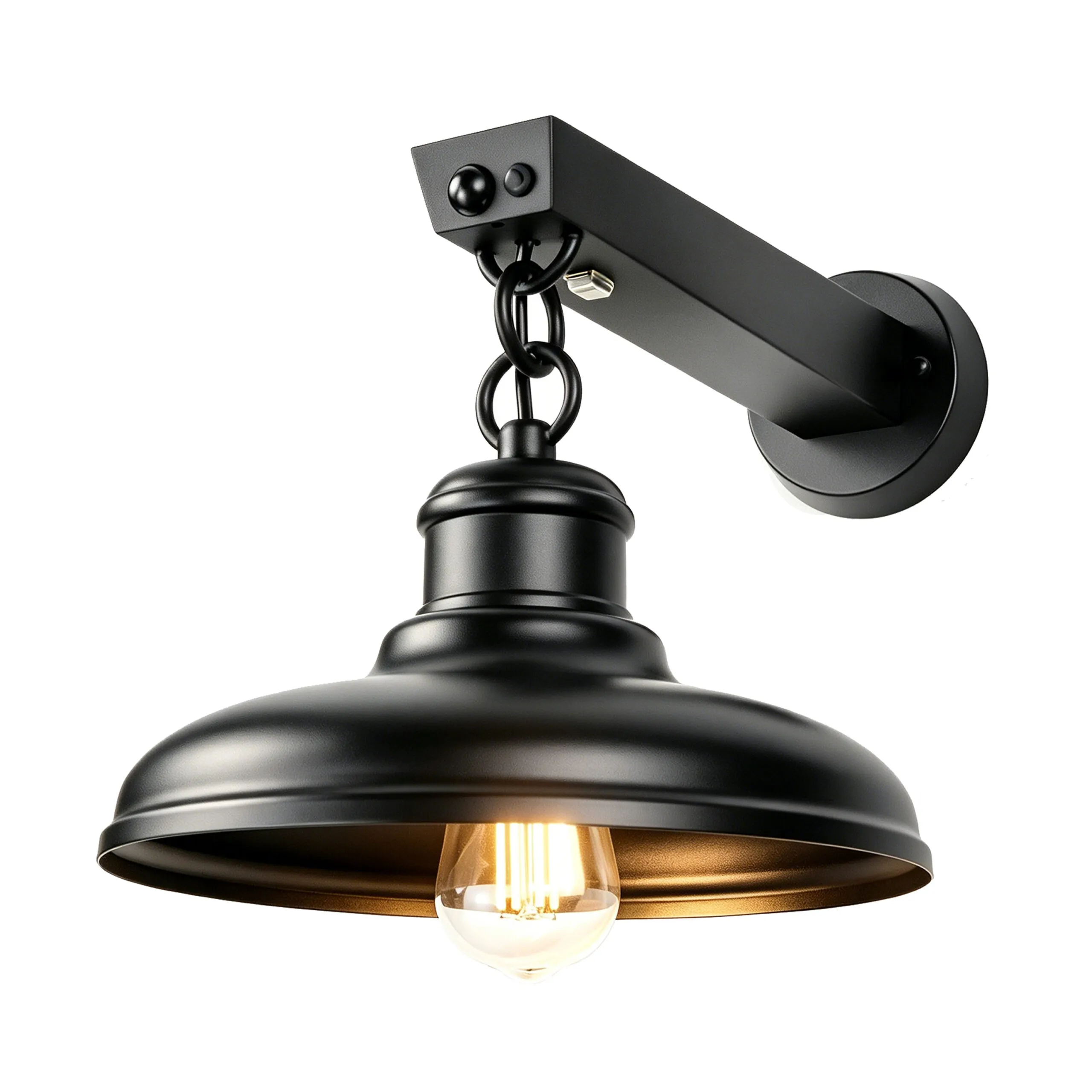 Solar Sconce Light Outdoor Motion Sensor Outdoor Wall Lights 2 Packs Dusk to Dawn Outdoor Lighting - Image 3